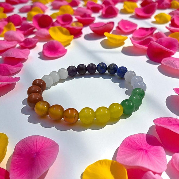 The Seven Chakra Braclet With Soul star Chakra