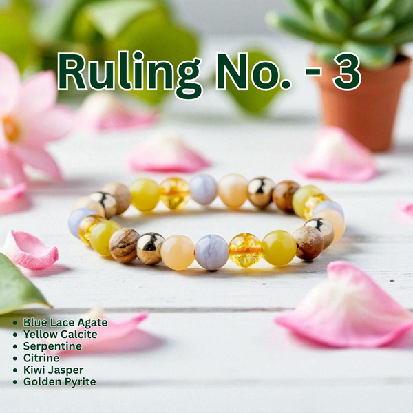 Divine Creativity Crystal Bracelet – Ruling Number 3 Energy Catalyst