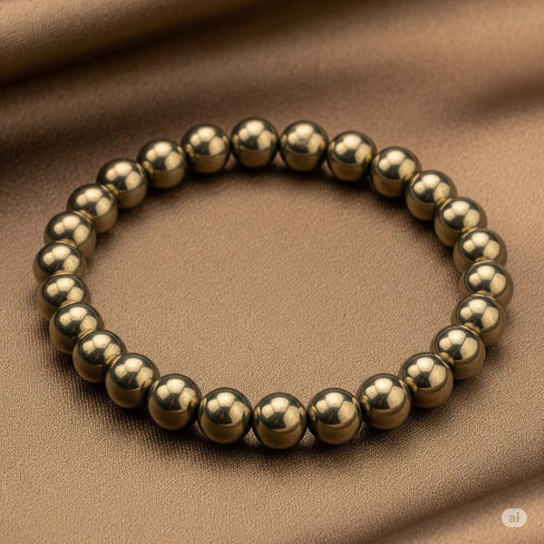Premium Pyrite Bracelet